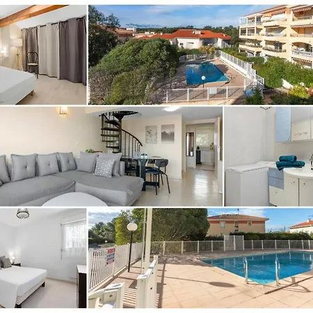 Joli 65m2 Piscine Parking Lejlighed *